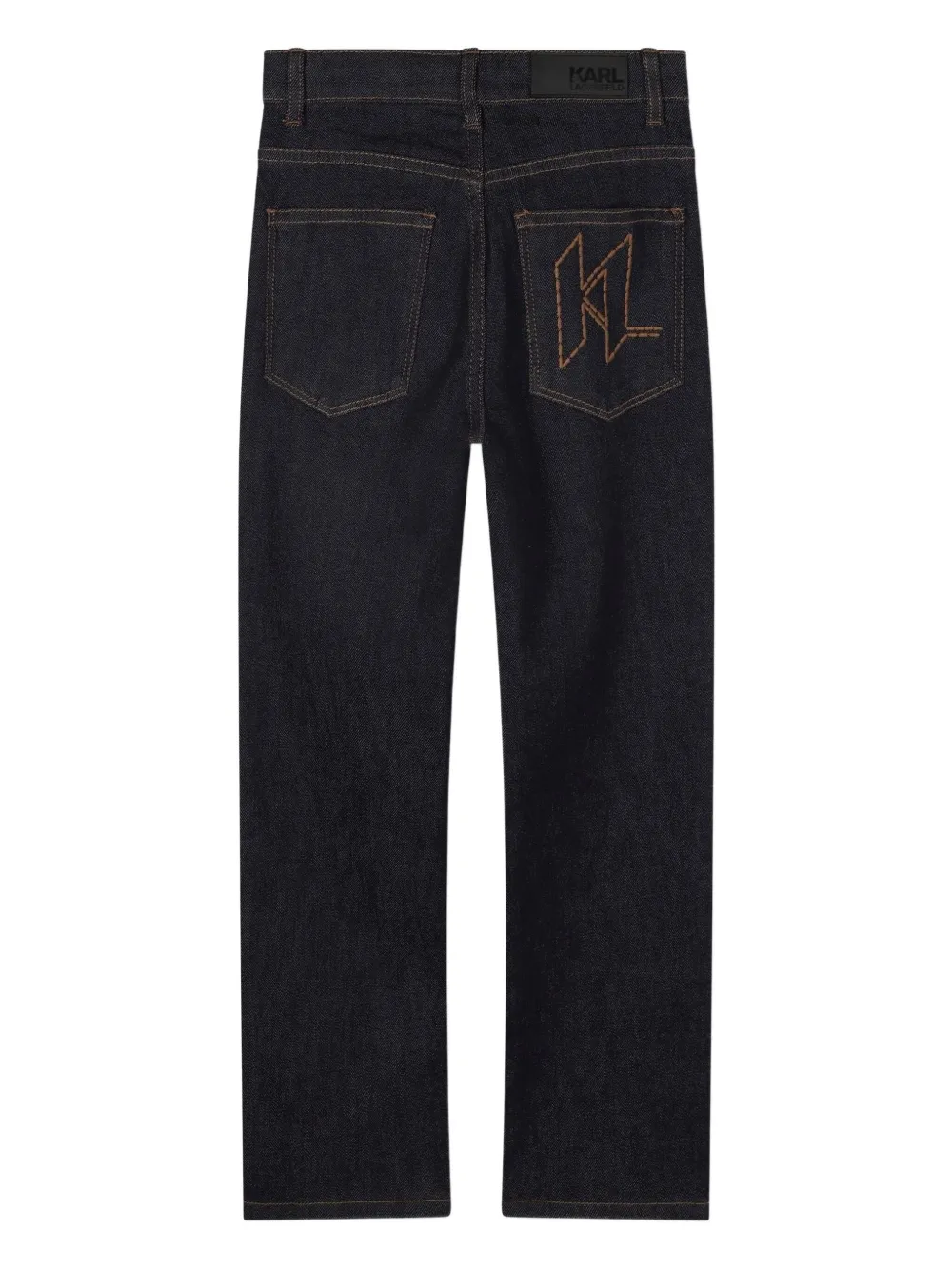 Karl Lagerfeld Kids Katoenen jeans Blauw