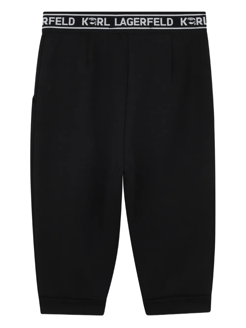 Karl Lagerfeld Kids Trainingspak met kattenprint Zwart