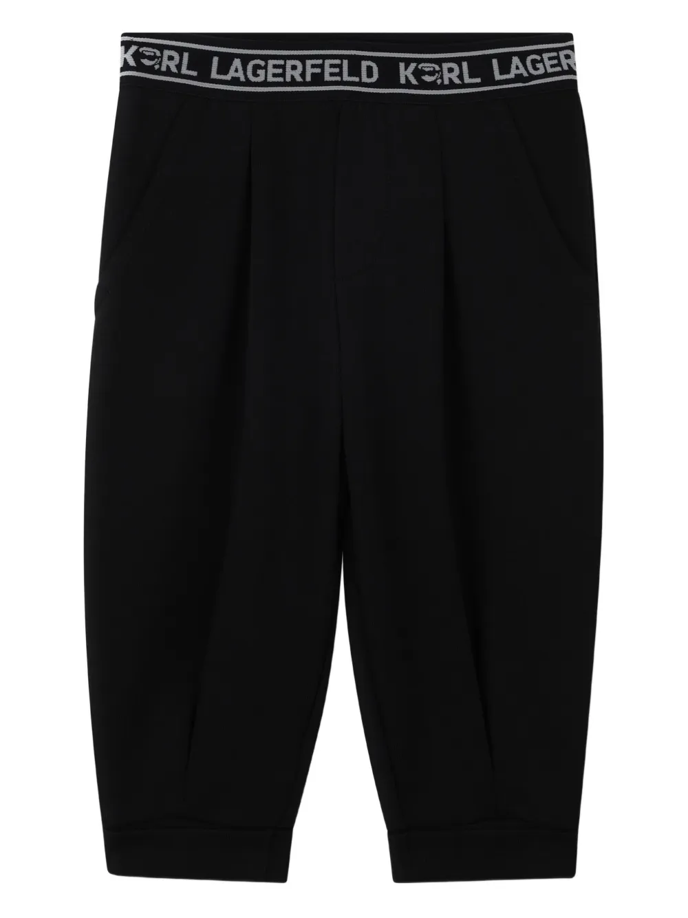 Karl Lagerfeld Kids Trainingspak met kattenprint Zwart