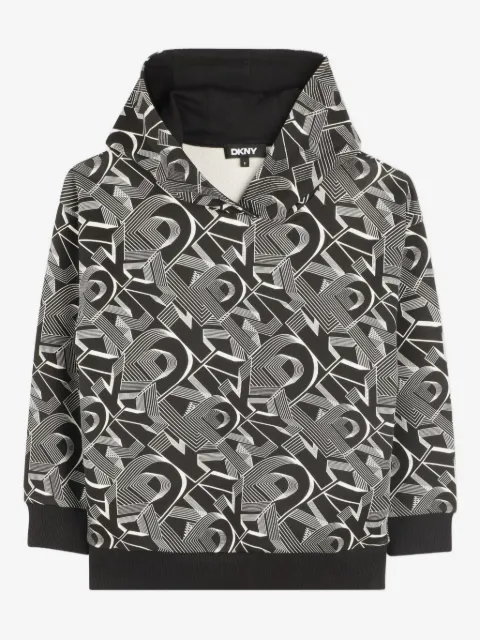 Dkny Kids hoodie con logo estampado