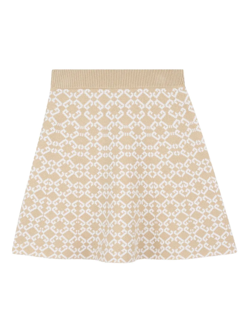 Givenchy Kids Intarsia rok set Beige
