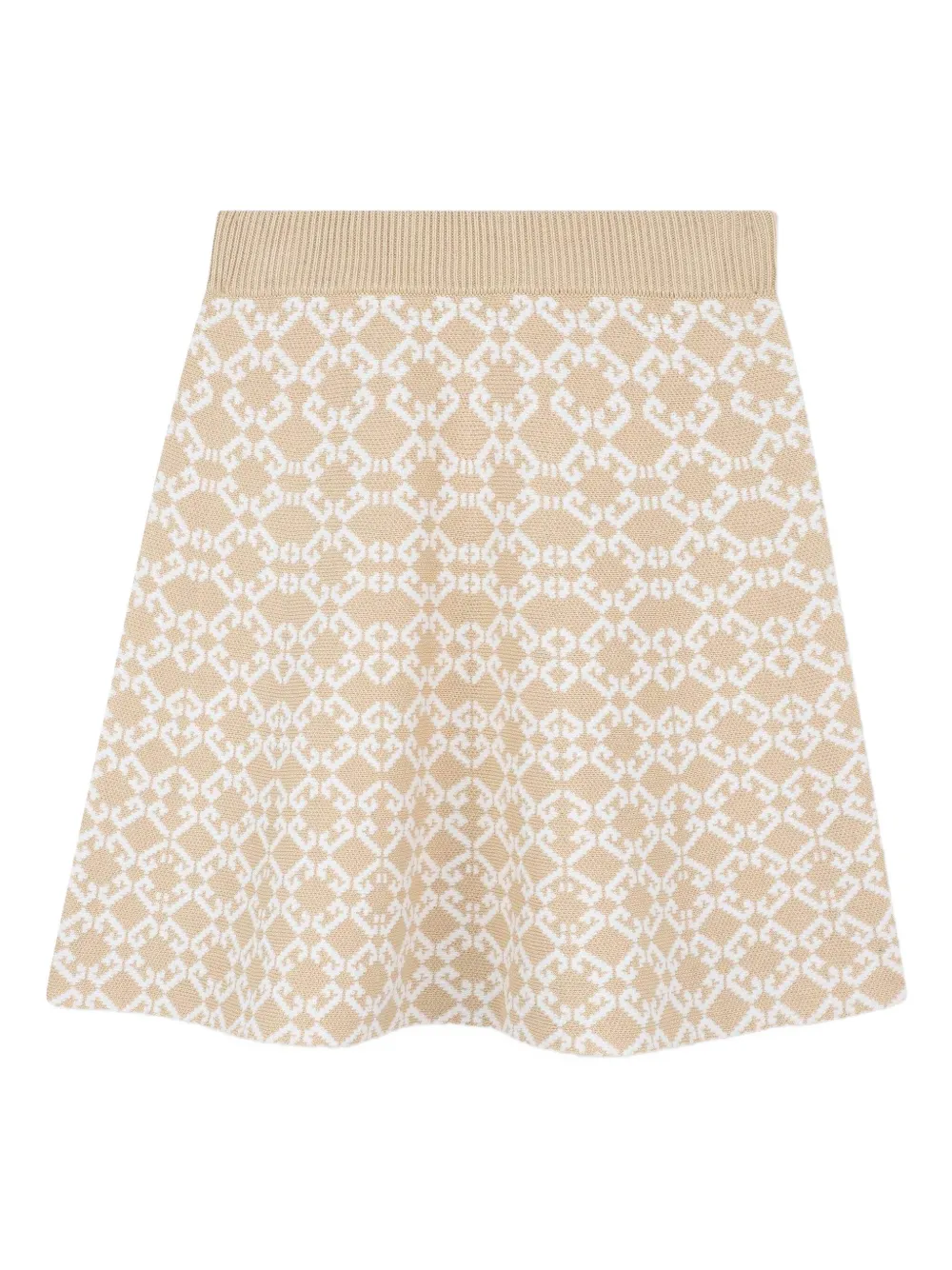 Givenchy Kids Intarsia rok set Beige