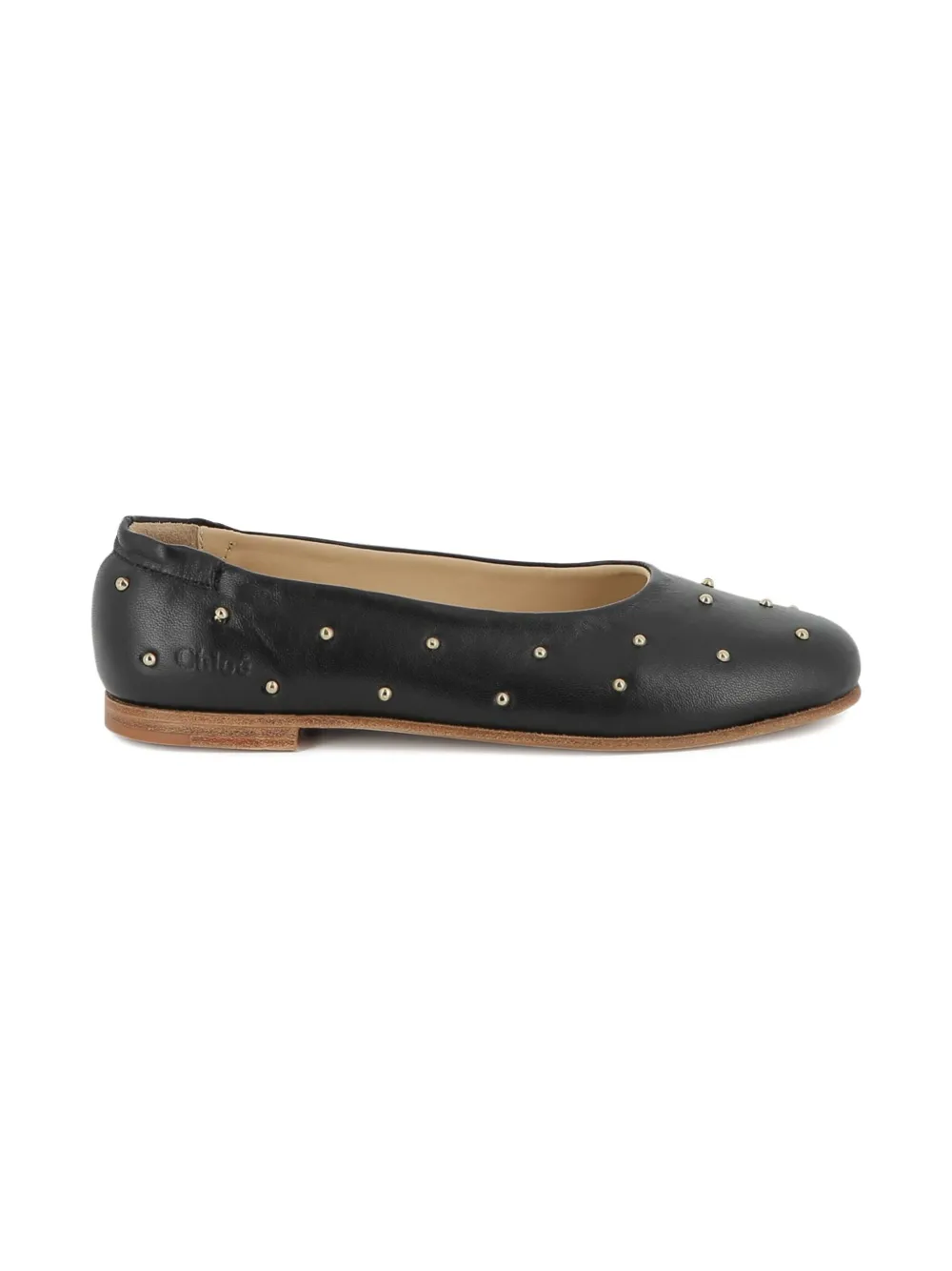 Chloé Kids stud-embellished ballet flats | Teen Girl Shoes | Image 2