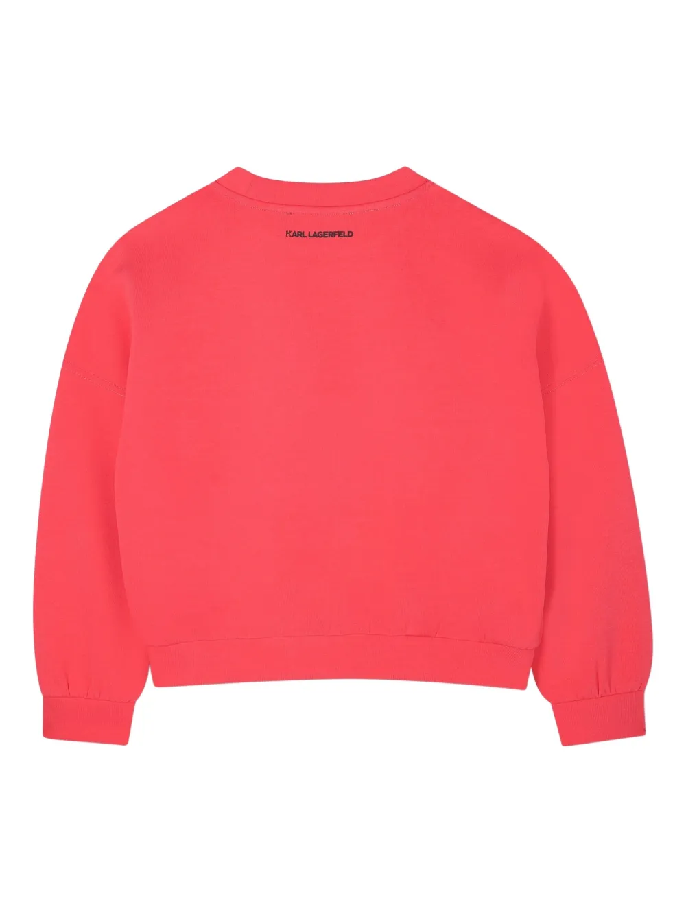Karl Lagerfeld Kids Ikon Karl & Choupette sweater Rood