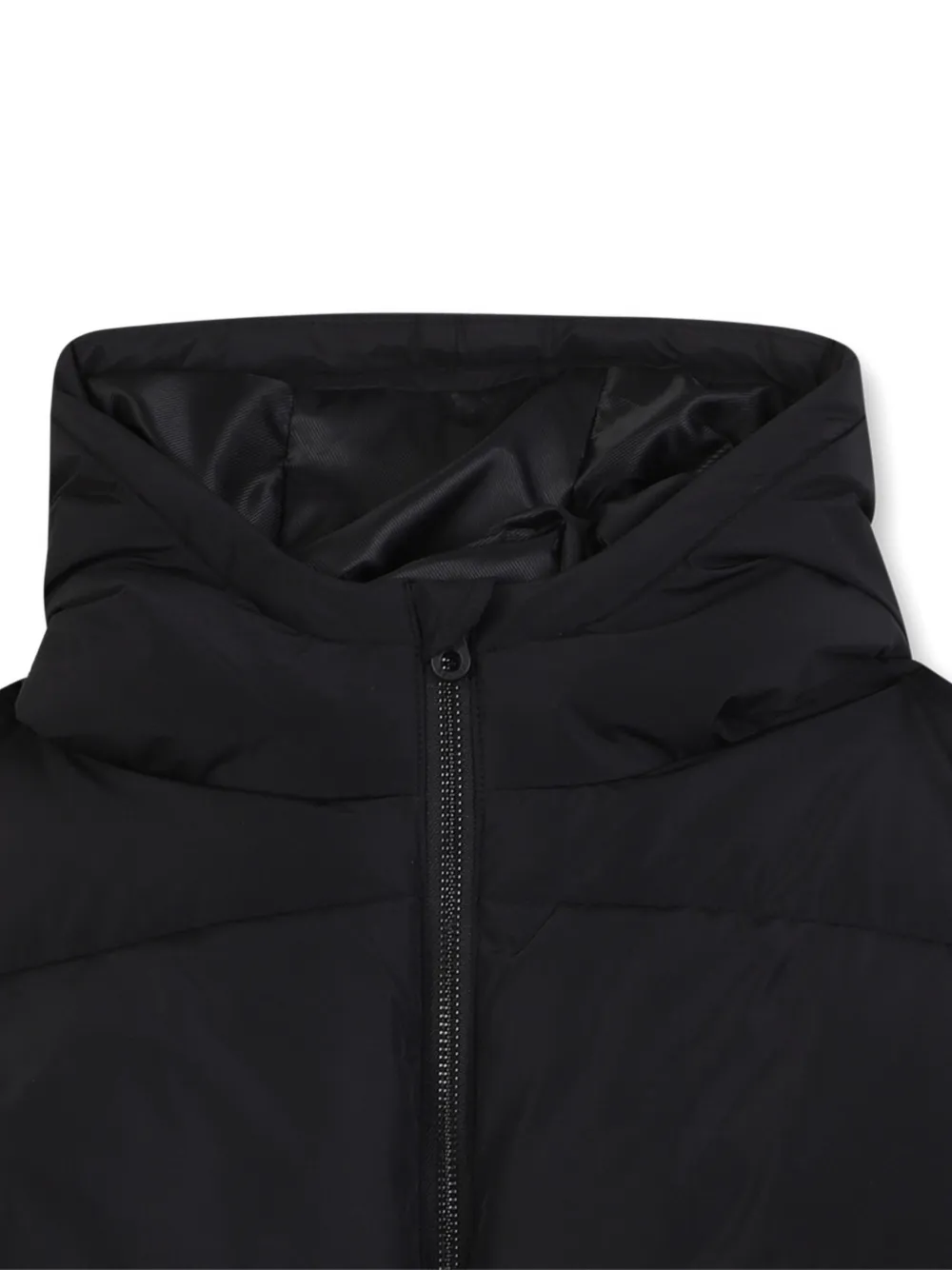 Marc Jacobs Kids Gewatteerd jack met capuchon Zwart