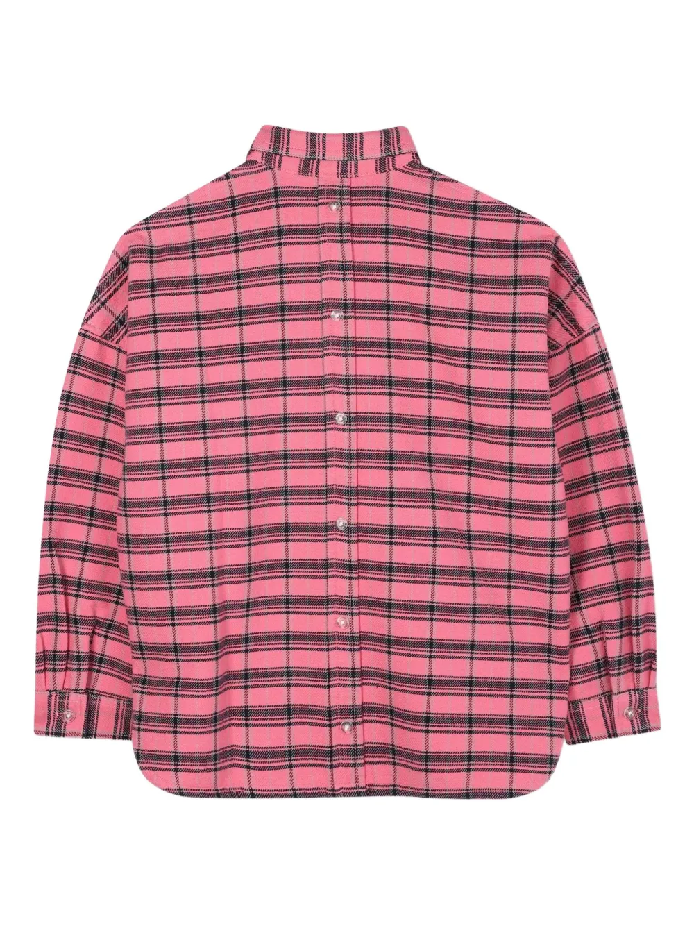 HUGO KIDS Geruit shirt Roze