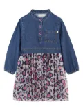 Billieblush denim button-up dress - Blue