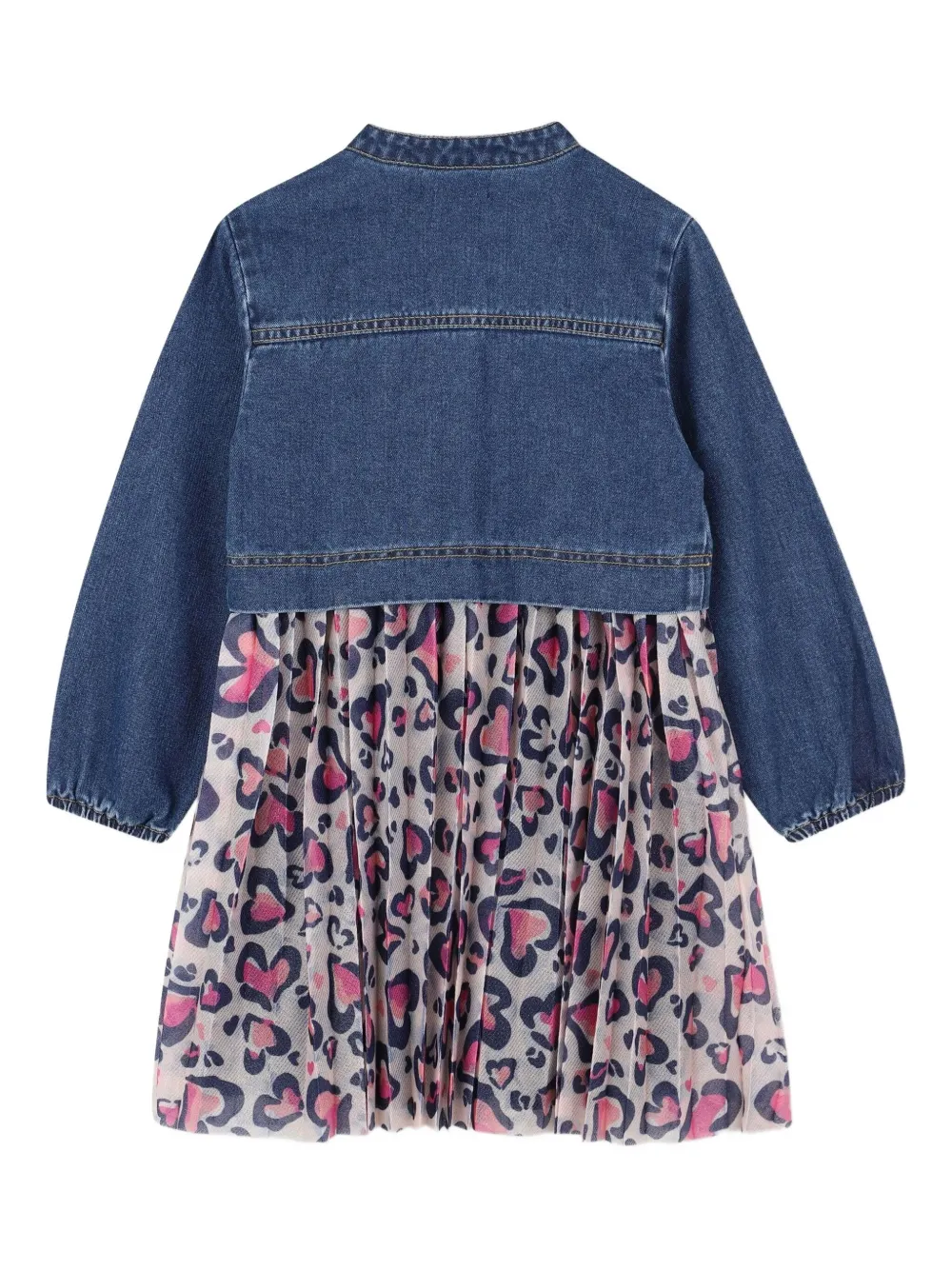 Billieblush Button-up spijkerjurk Blauw
