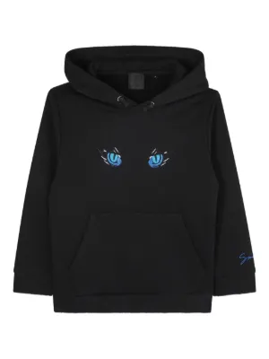 Givenchy Kids logo-print zip-up Hoodie | Black | FARFETCH