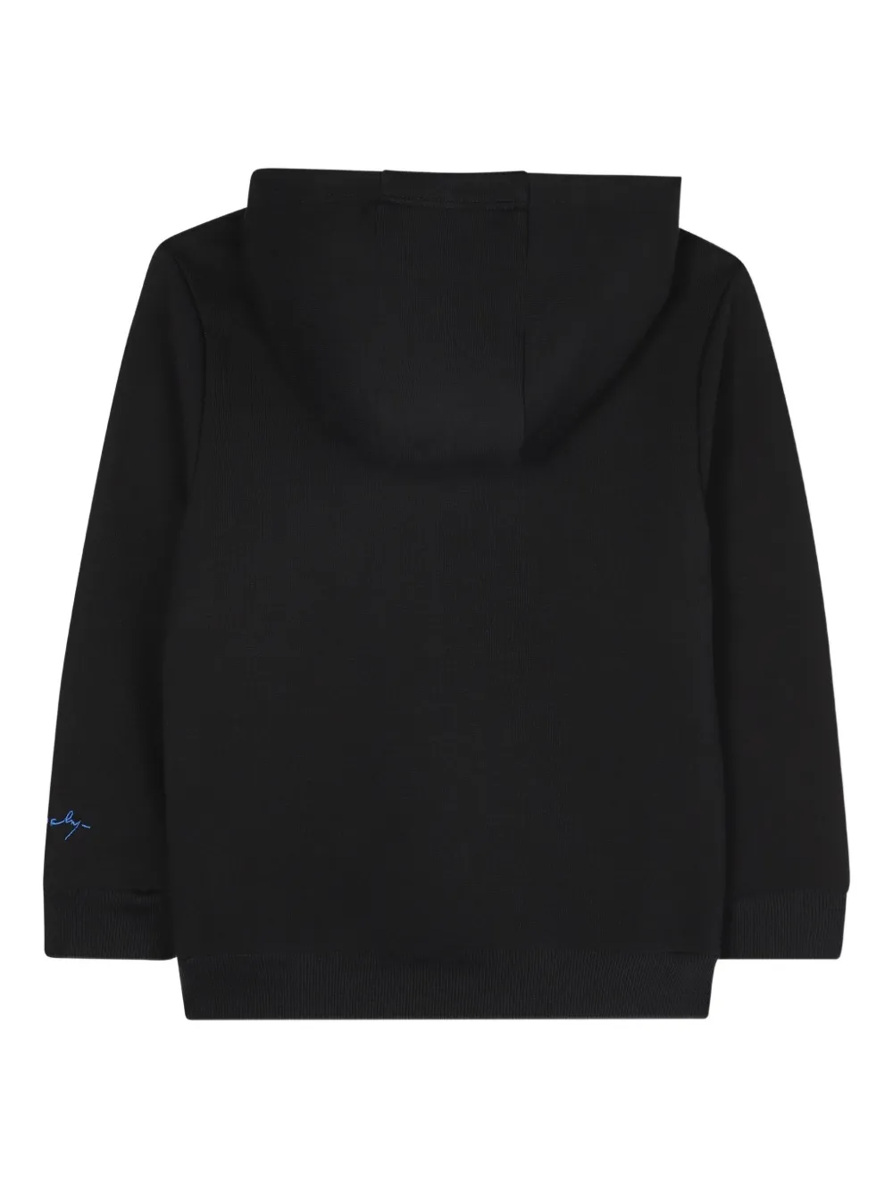 Givenchy Embroidered Hoodie In Black