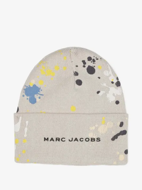 Marc Jacobs Kids strikket hue med malingssprøjt