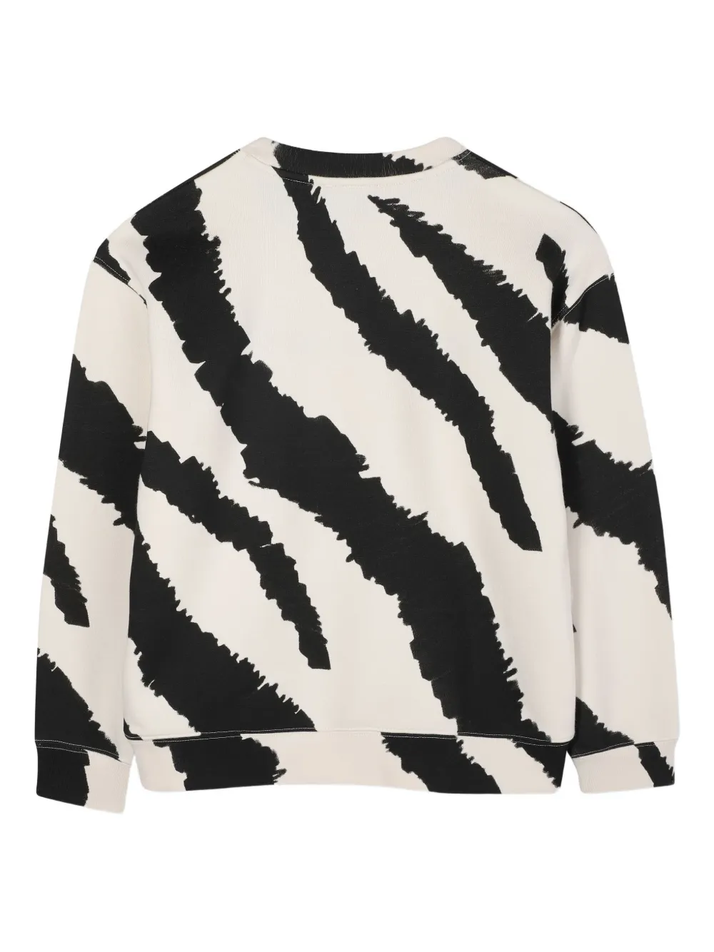 Marc Jacobs Kids Sweater met zebraprint Zwart