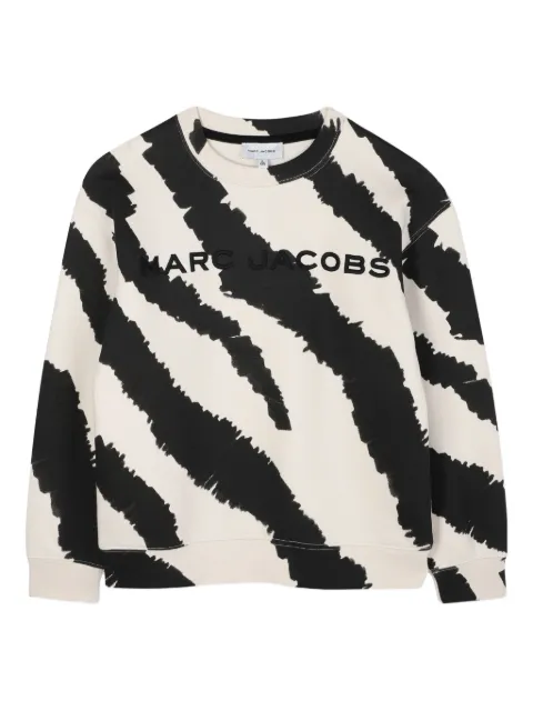 Marc Jacobs Kids zebra-print sweatshirt