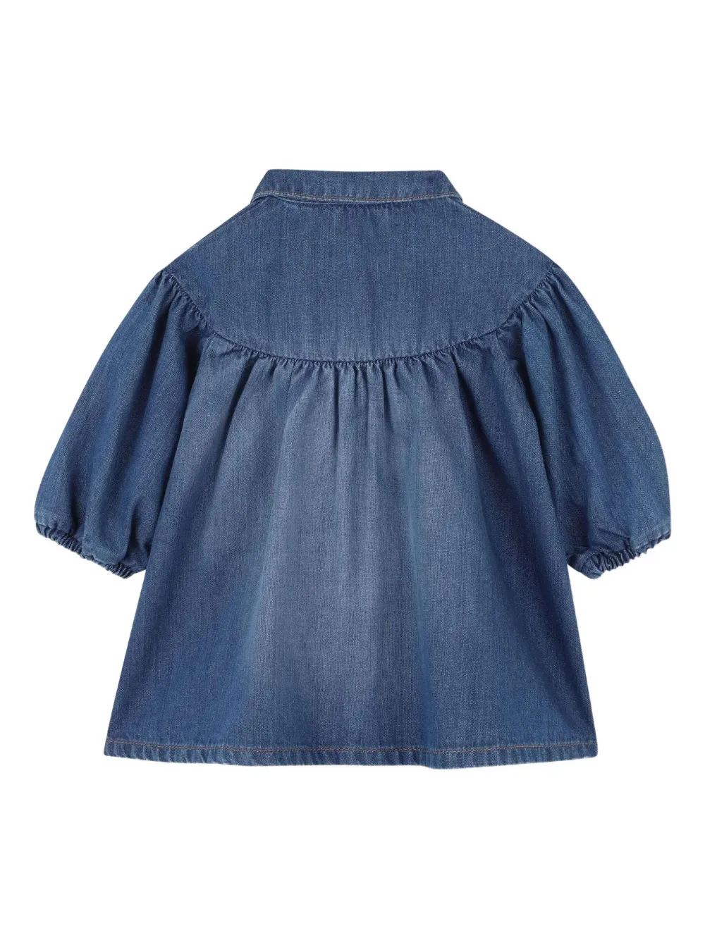 Chloé Kids Spijkershirtjurk - Blauw