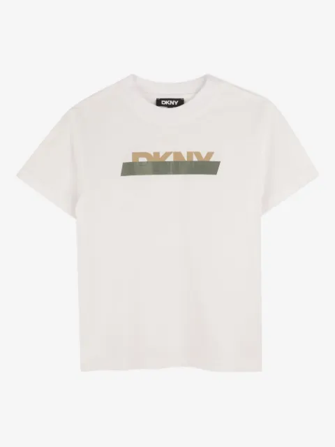 Dkny Kids logo-print T-shirt