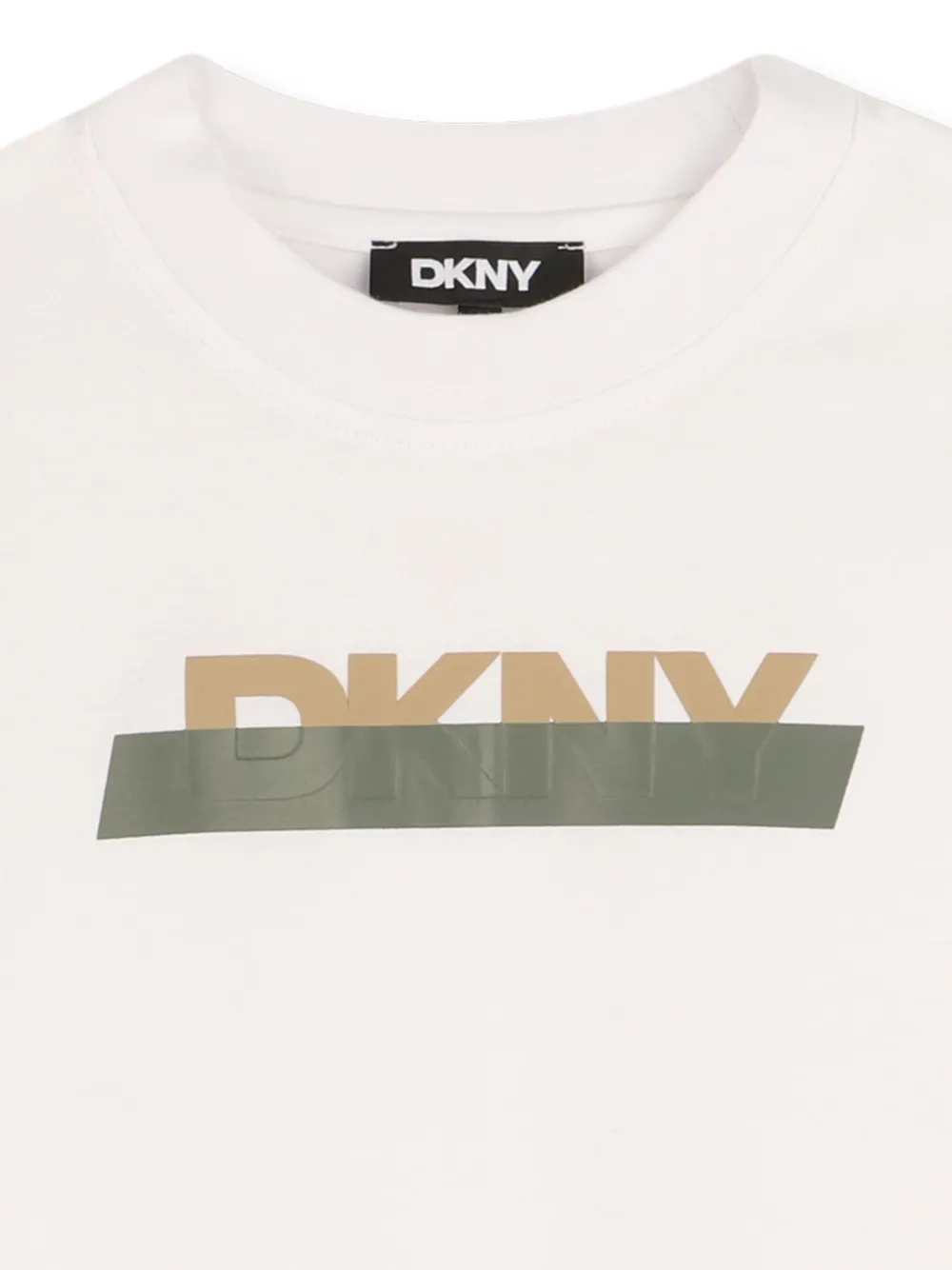 Dkny Kids T-shirt met logoprint Wit