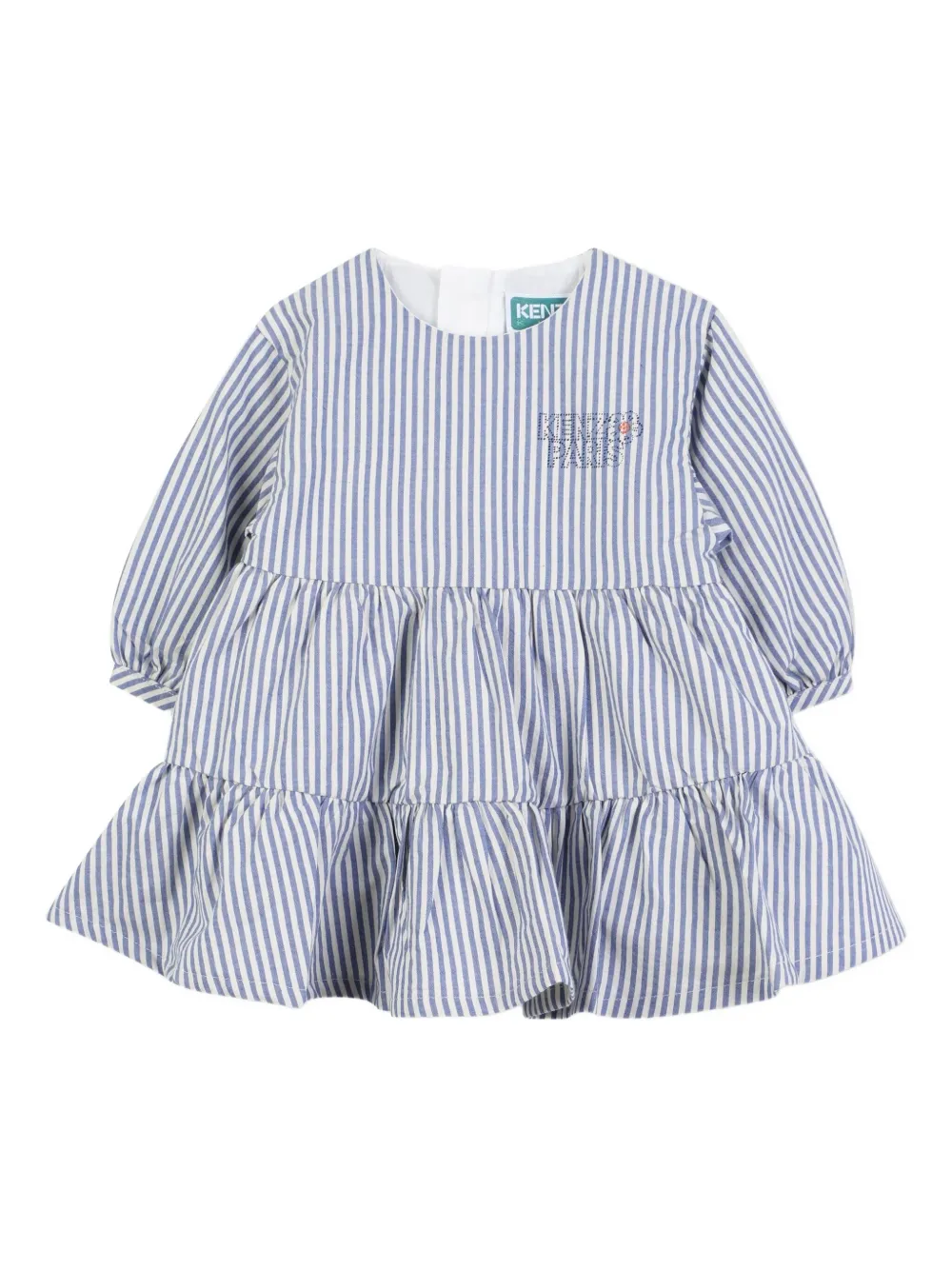 Kenzo Kids Gelaagde jurk Blauw