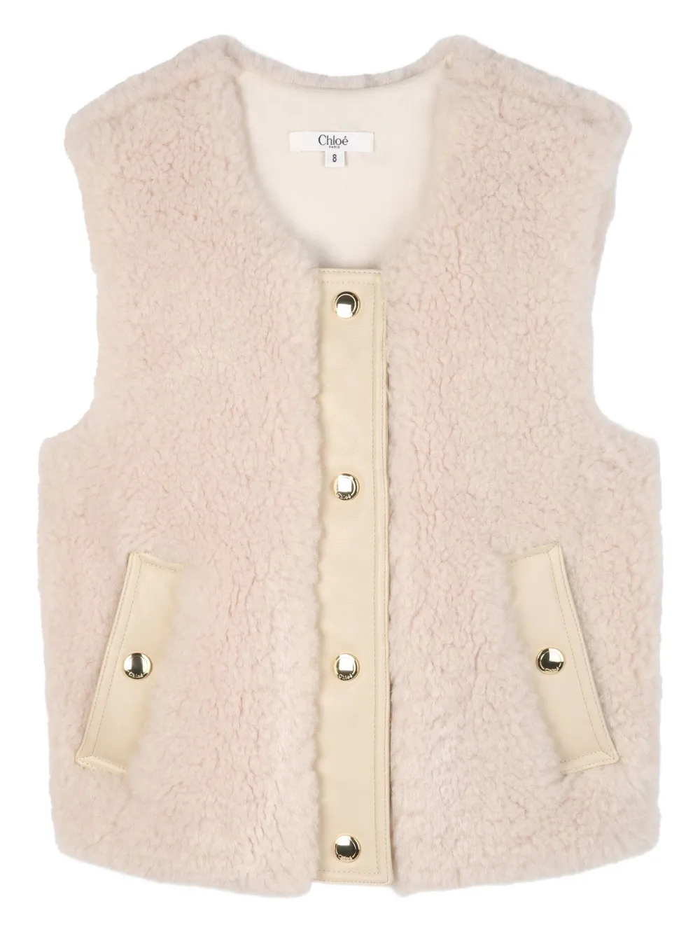 Chloé Kids Lammy jack Beige