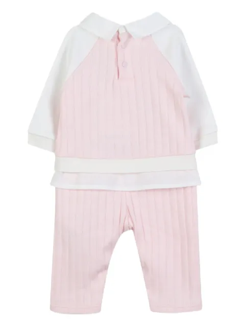 Givenchy Kids ribbed romper