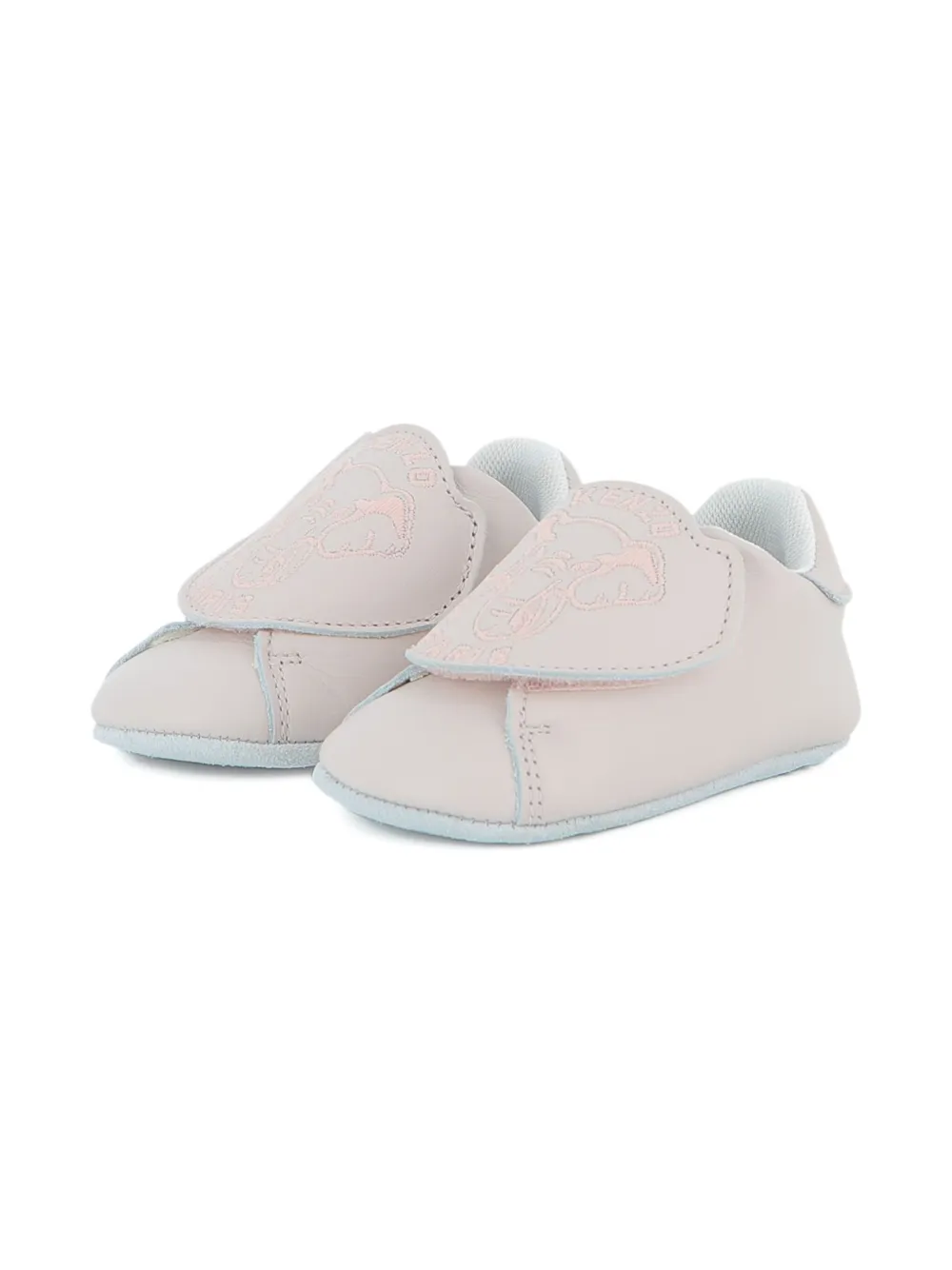 Embossed Flap Baby Shoes