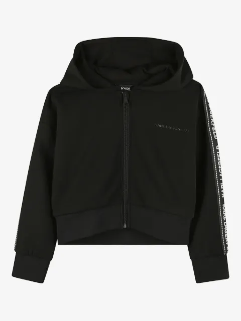 Karl Lagerfeld Kids zip-up hoodie
