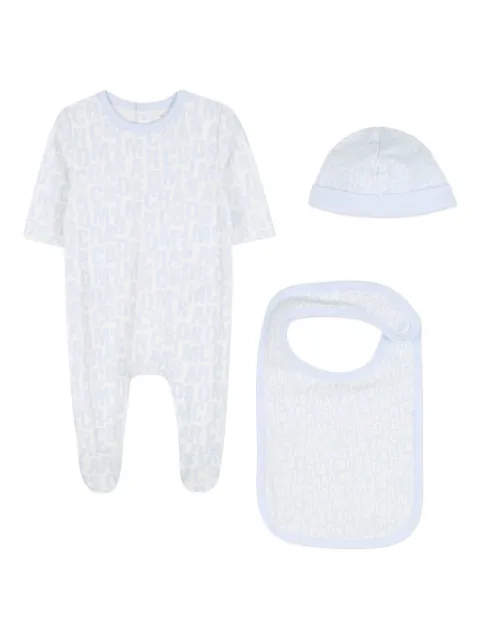 Marc Jacobs Kids Conjunto 3 peças com logo