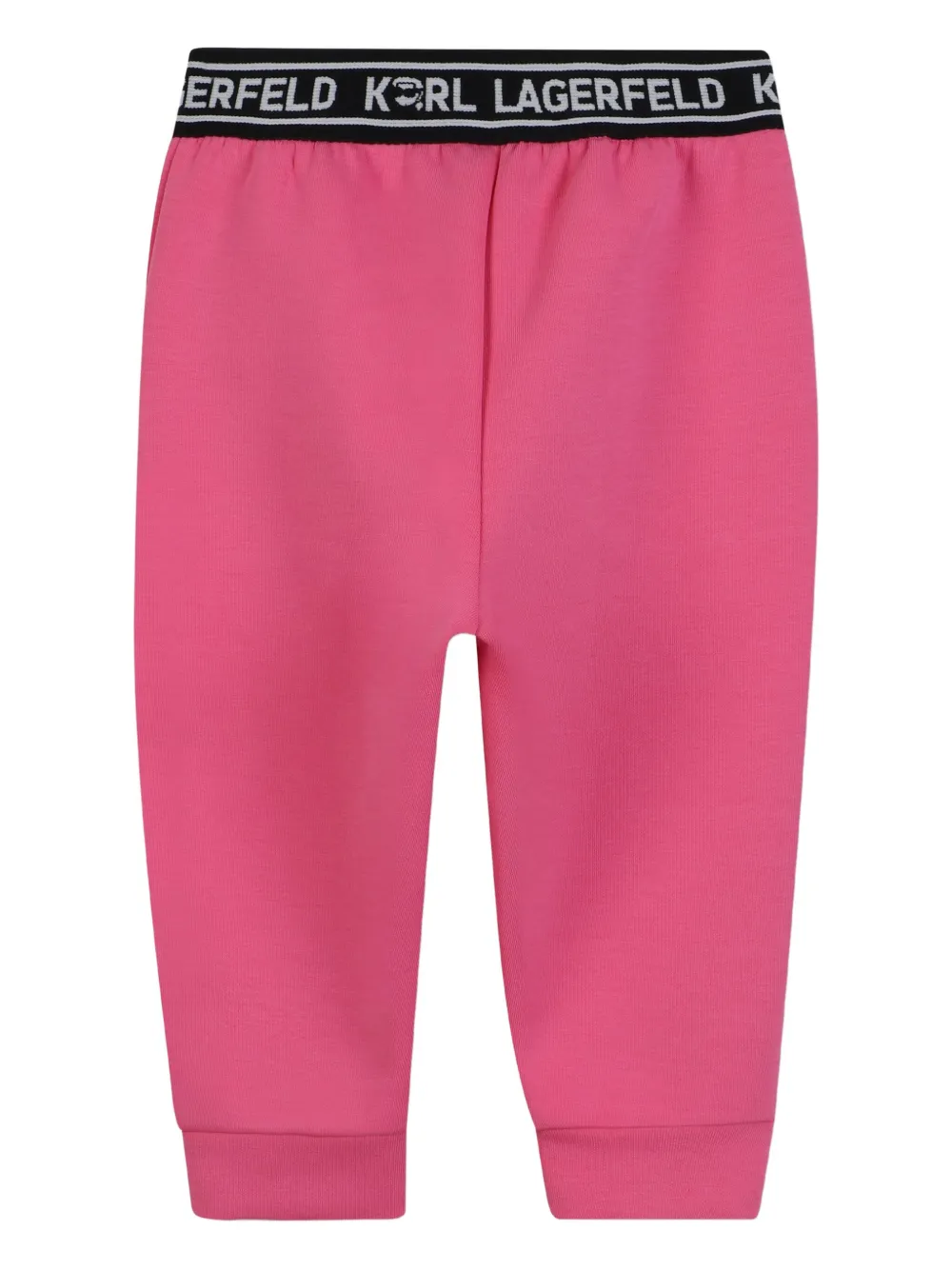 Karl Lagerfeld Kids Trainingspak met logoband Roze
