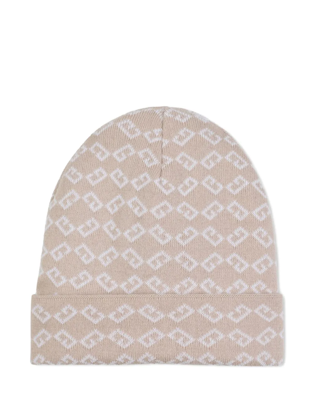 Givenchy Kids Muts met geborduurd logo Beige