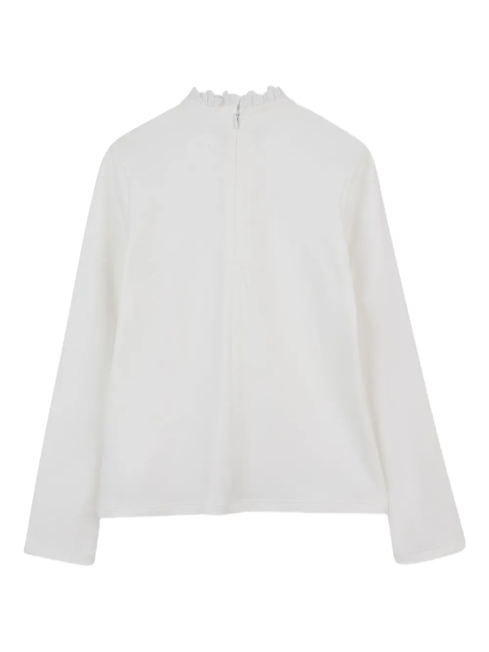 Chloé Frilled High-neck Top