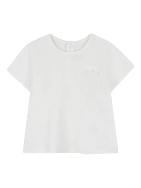Chloé Kids Camiseta com aplicações