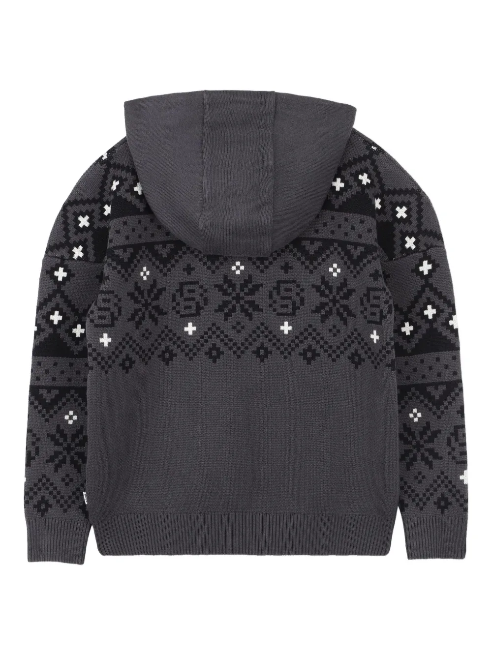 BOSS Kidswear Trui met capuchon Grijs