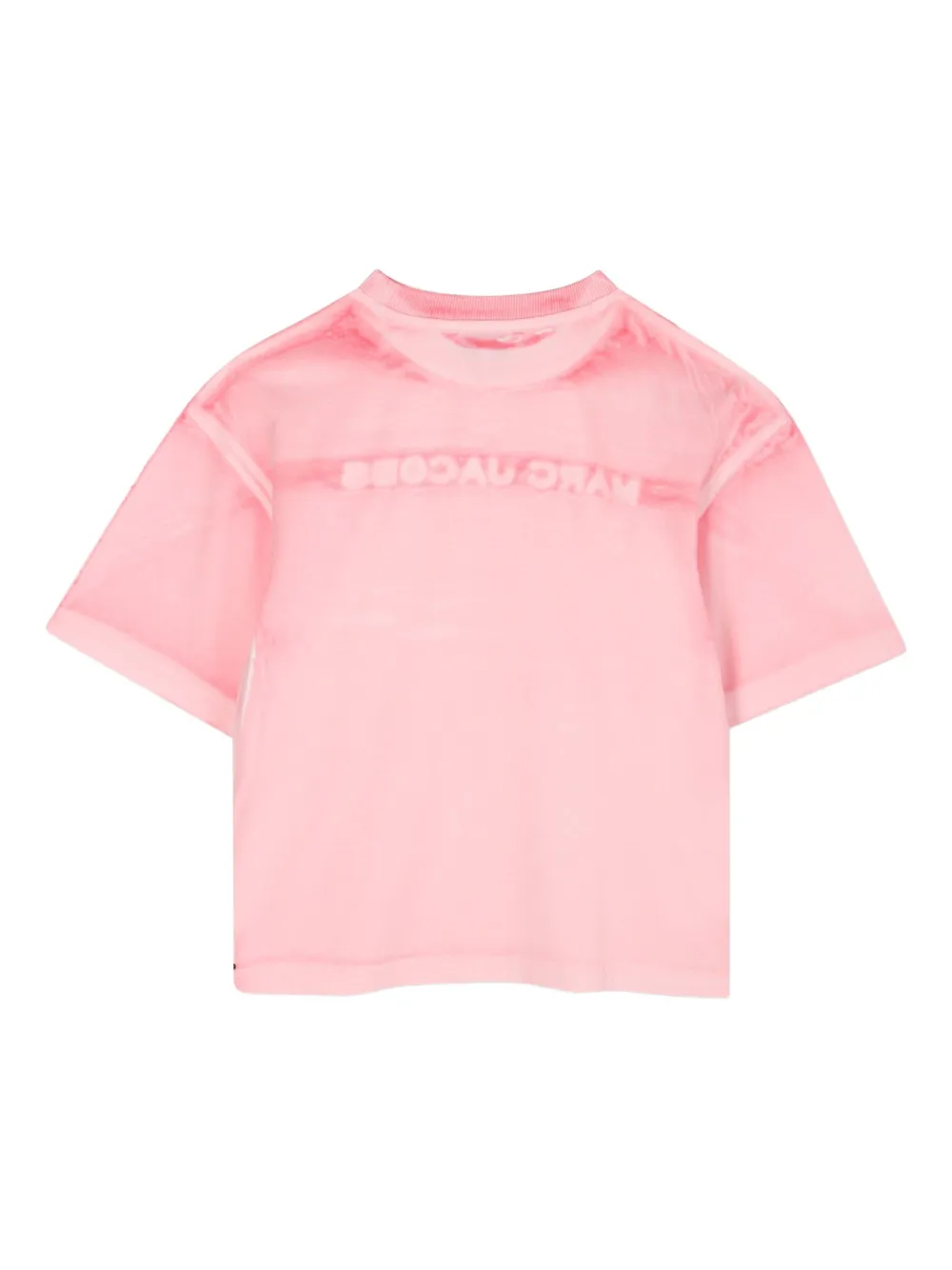 Marc Jacobs Kids logo-embroidered short-sleeve T-shirt | Girls T-Shirts | Image 2