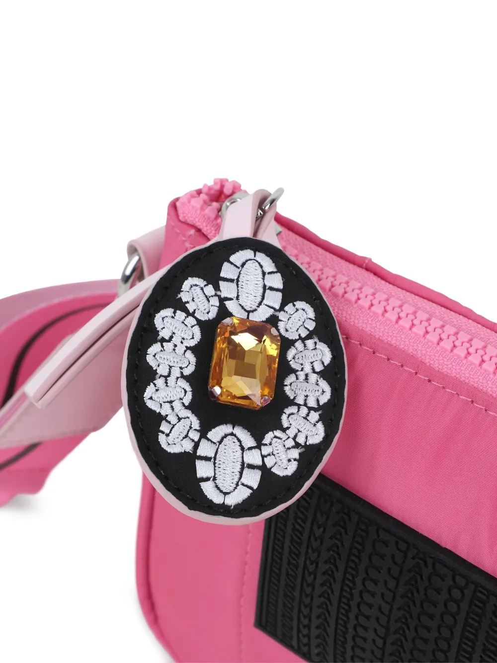 Marc Jacobs Kids Crossbodytas met logopatch Roze