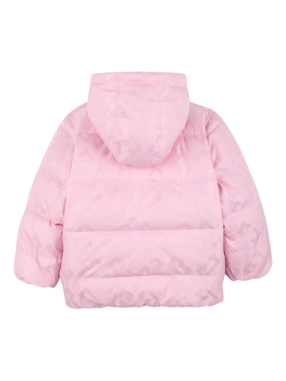 Givenchy Kids Donsjack met geborduurd logo Roze