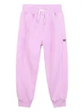HUGO KIDS jersey track pants - Purple