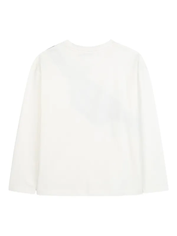 Marc Jacobs Kids トロンプルイユ ロングTシャツ | ホワイト | FARFETCH JP