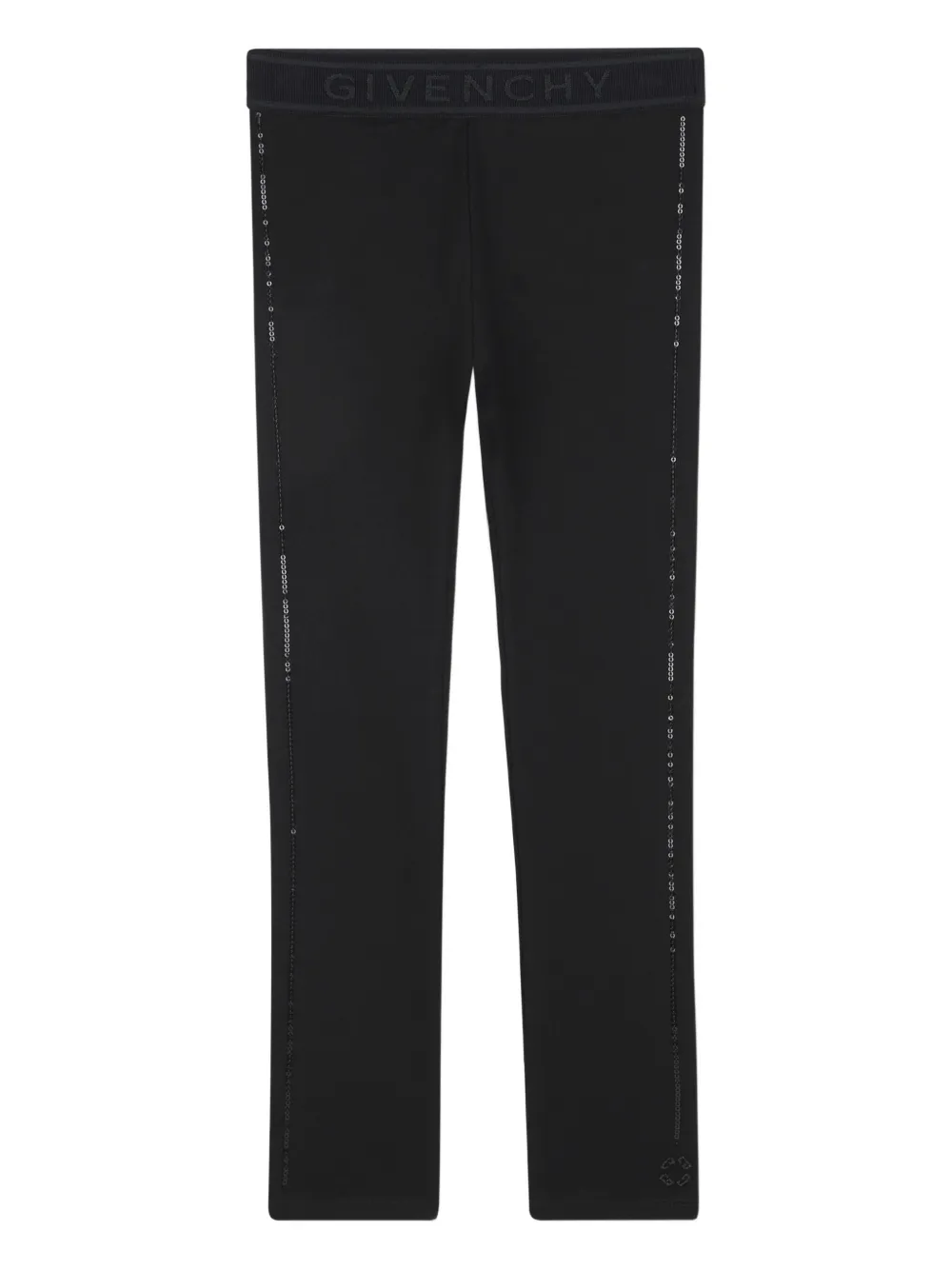 Givenchy Kids Legging verfraaid met logo Zwart