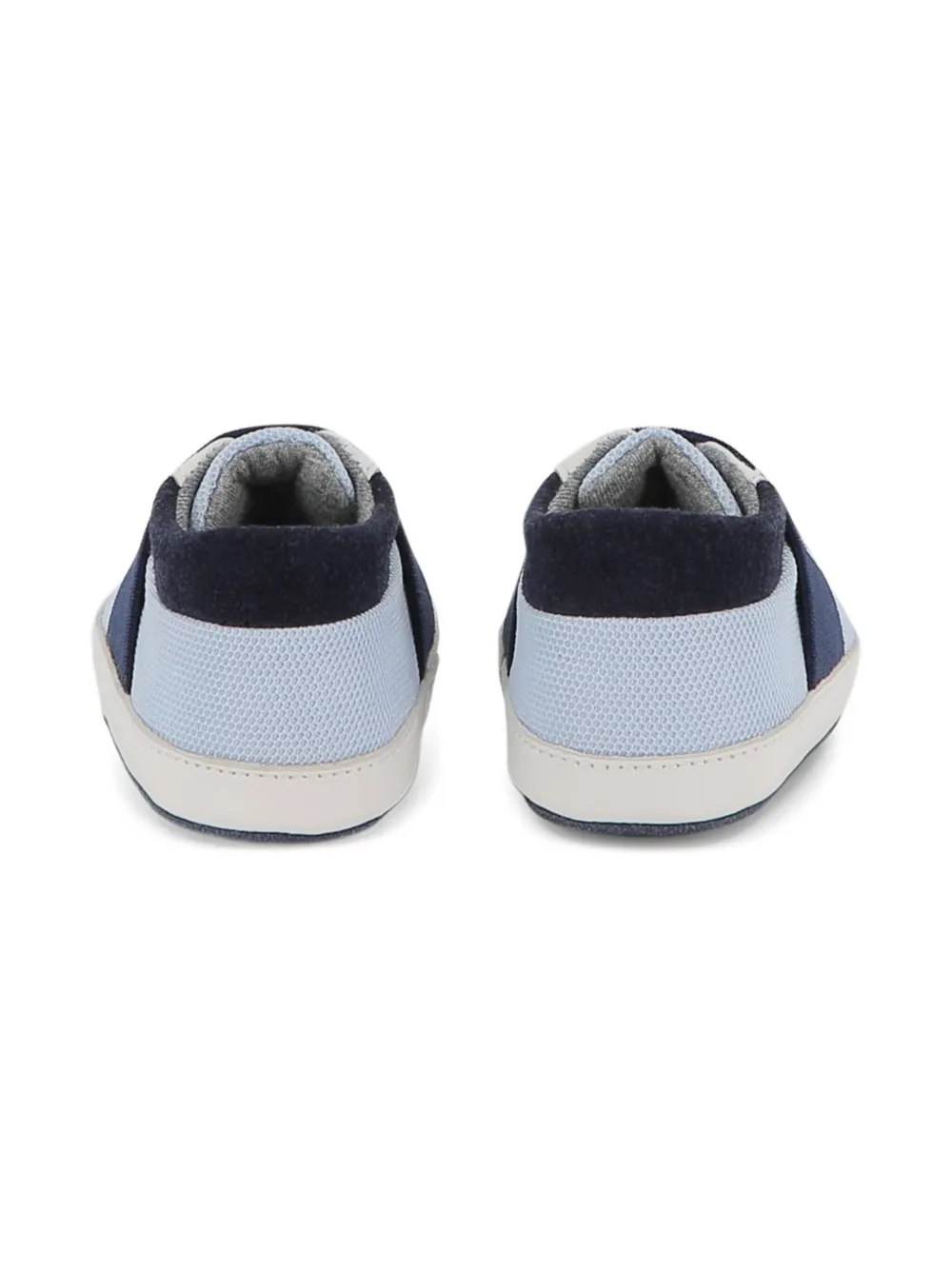 BOSS Kidswear Slofjes met elastische band Blauw