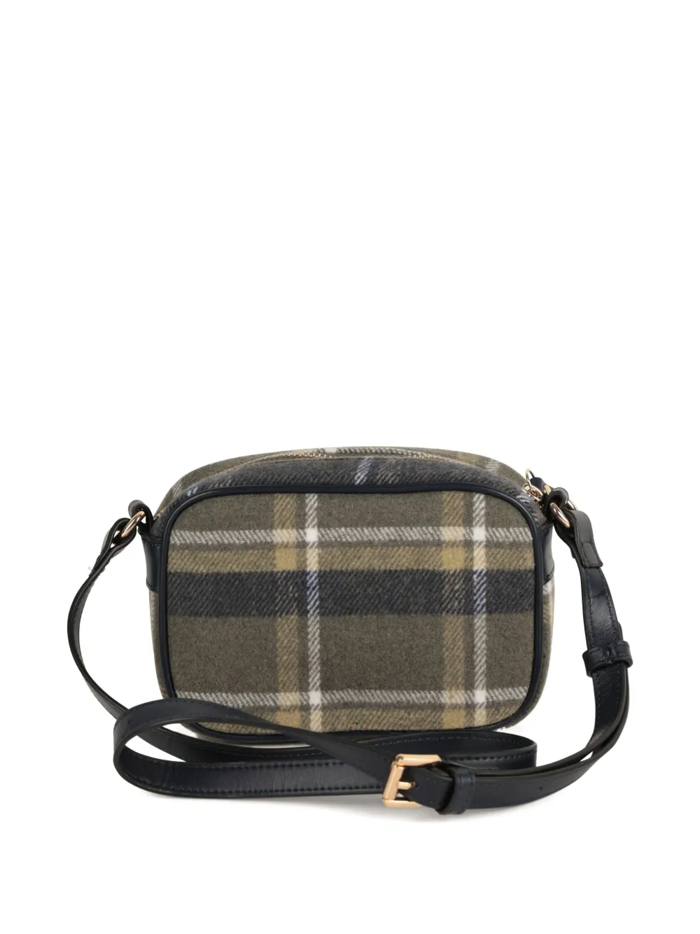 Chloé Kids Geruite crossbodytas Groen