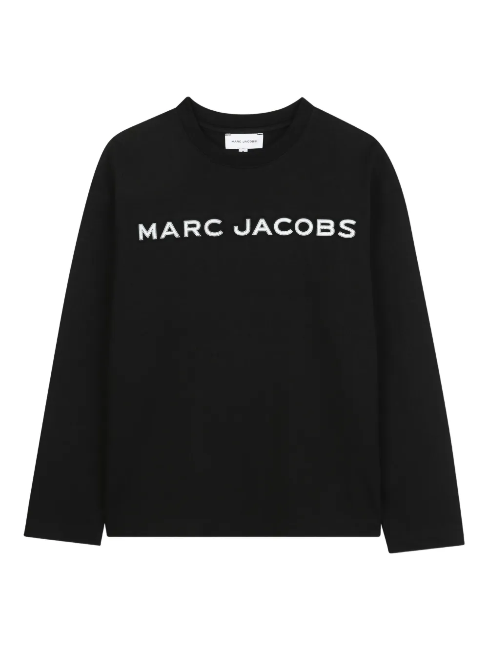 Marc Jacobs Kids T-shirt met lange mouwen Zwart