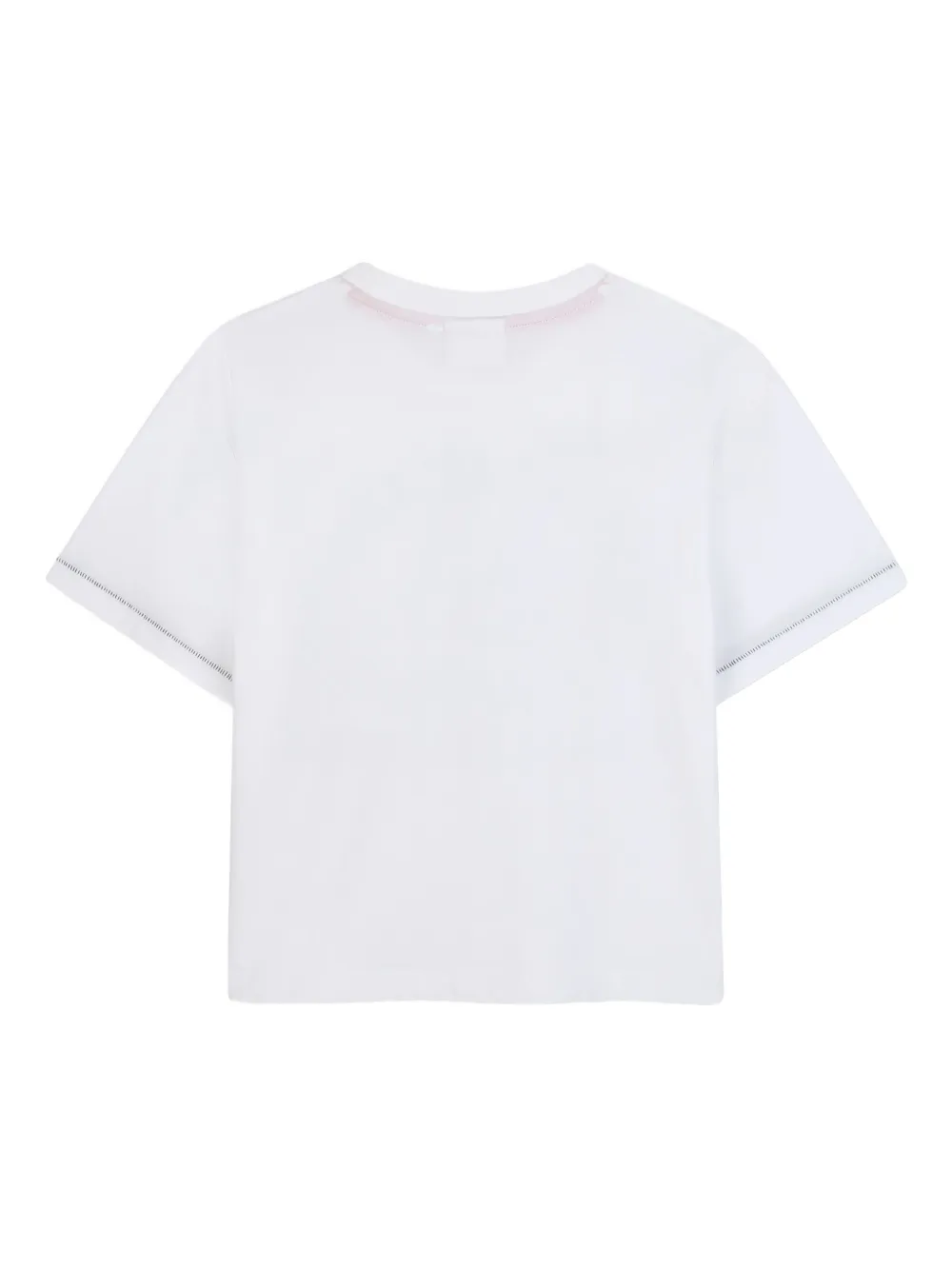 HUGO KIDS T-shirt met grafische print Wit