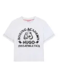 HUGO KIDS graphic-print T-shirt - White