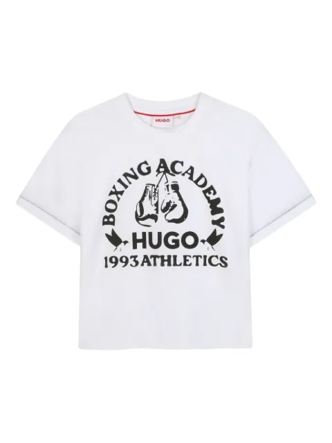 HUGO KIDS graphic-print T-shirt