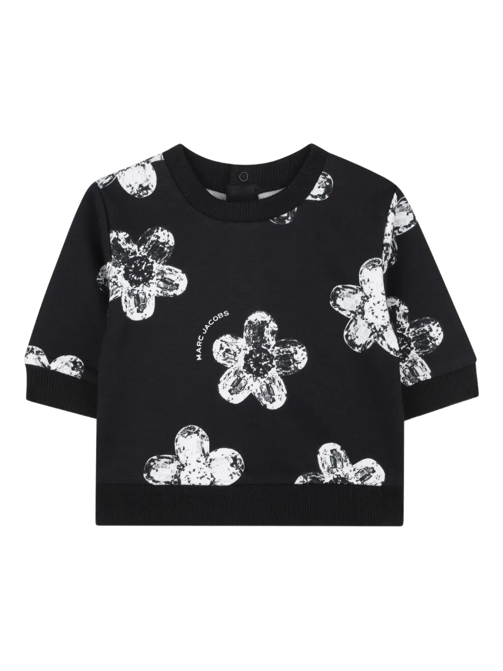 Marc Jacobs Floral-print Tracksuit In Black