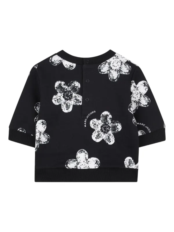 Marc Jacobs Kids floral-print Tracksuit | Black | FARFETCH