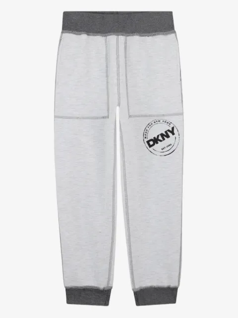 Dkny Kids panelled tracksuit bottoms