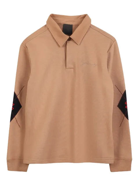 Givenchy Kids embroidered polo shirt