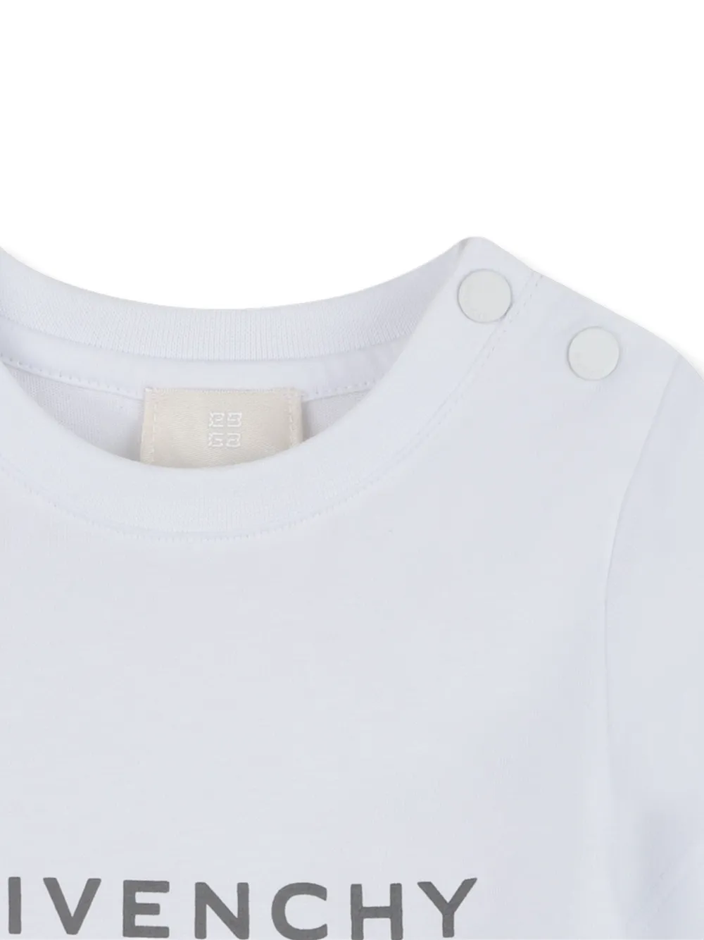 Givenchy Kids T-shirt met logoprint Wit