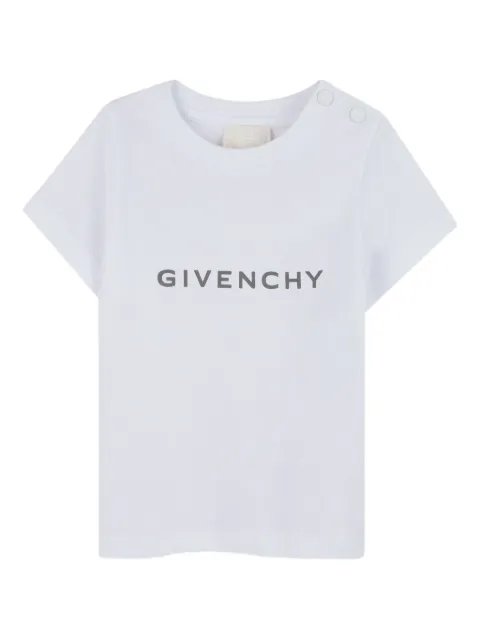 Givenchy Kids تيشيرت بأكمام قصيرة وطبعة شعار الماركة