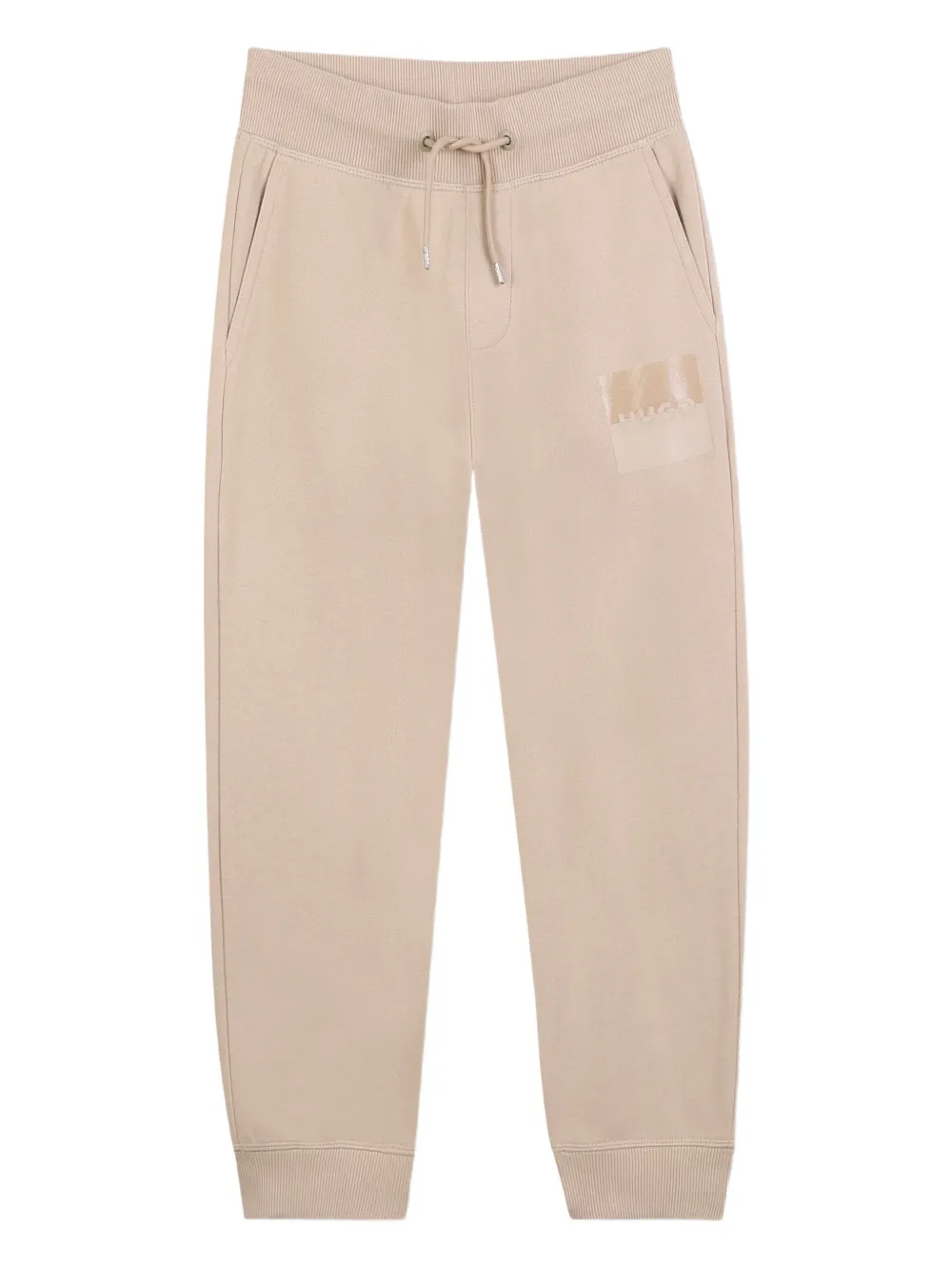 HUGO KIDS Joggingbroek met trekkoordtaille Beige
